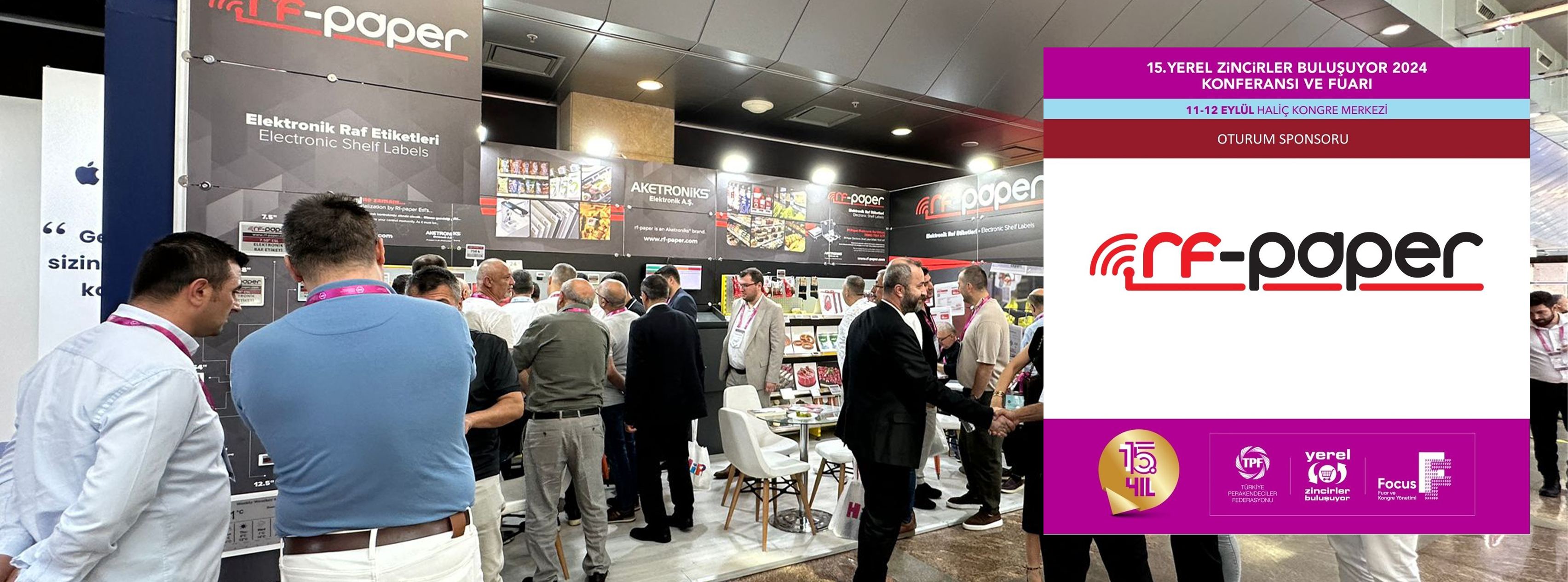 RF-Paper, Yerel Zincirler Buluşuyor Fuarında Yerini Aldı!
