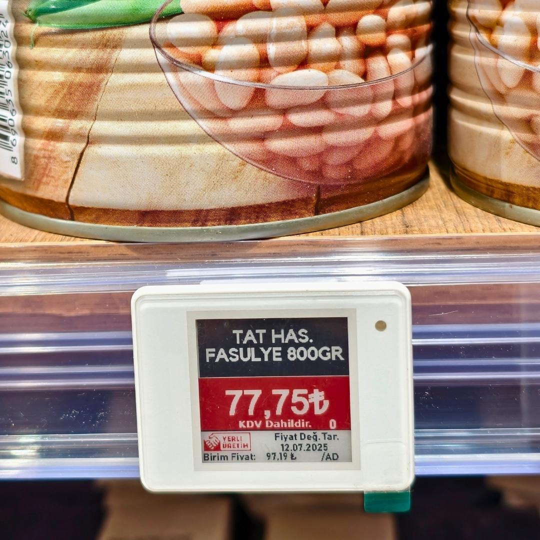 1.54" ELEKTRONİK RAF ETİKETİ
